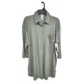 thumbnail image 2 of Joyspun Women's Maternity Button-Down Sleep Shirt, Sizes S-XXXL, 2 of 7