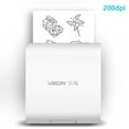 thumbnail image 3 of 200dpi Pocket Thermal Printer Wirelessly BT Portable Mini Photo Label Memo Wrong Questions Printing for Students with 1 Roll Paper, 3 of 8