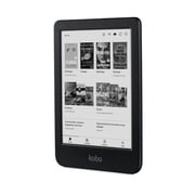 Kobo Clara BW eReader with Cobalt Blue Basic SleepCover & Black Remote Bundle