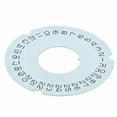 thumbnail image 2 of DATE DISC FOR ROLEX PRESIDENT 3055 MOVEMENT WHITE DISC WATCH PART, 2 of 2