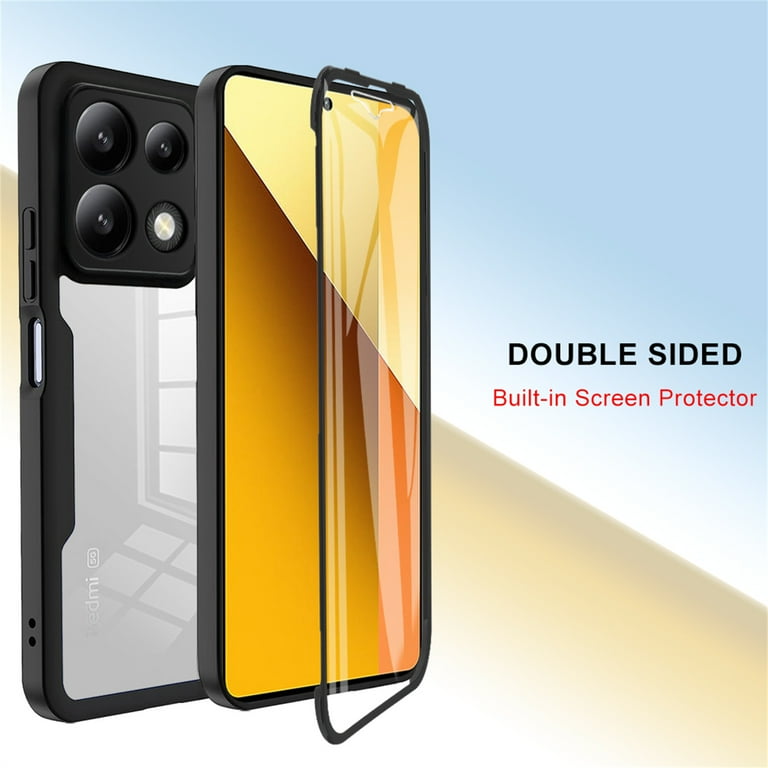 CCSamll for Xiaomi Redmi Note 13 5G Clear Case with Screen CCSamll for Xiaomi Redmi Note 13 5G Clear Case with Screen