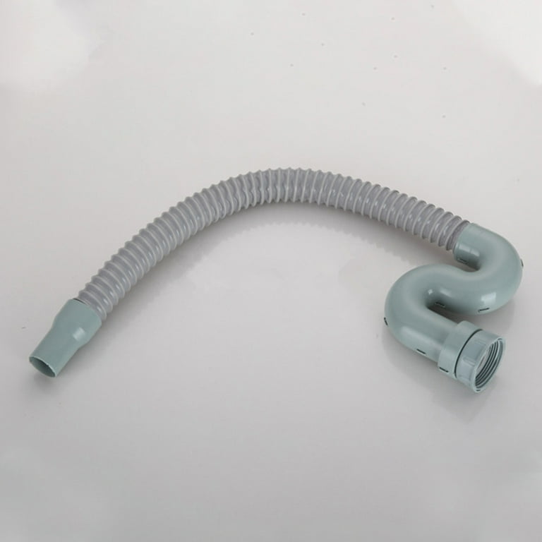 1Pc Professional Wash Basin Pipe Plumbing Kitchen Sewer Pipe Flexible  Bathroom Sink Drains Downcomer Hose Waste Pipe