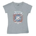 thumbnail image 5 of Ford F-100 Lightning Bolt Gear FoMoCo Women's V-Neck T-shirt Vintage Classic Pickup Truck 1953 Iconic Retro Emblem Tee, 5 of 7