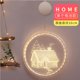 thumbnail image 2 of Luz De Decoración Navideña 3D, Luz Led De Hadas, Copo De Nieve, Colgar/Cinta, Luz De Ventana, Adornos De Pared Alimentados Por Batería, Iluminación Festiva Para Interior/Exterior Methold HA028076-07, 2 of 7