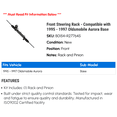 thumbnail image 2 of Front Steering Rack - Compatible with 1995 - 1997 Oldsmobile Aurora Base 1996, 2 of 2