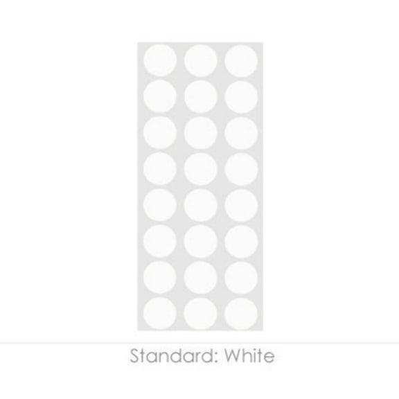 1/2" Permanent Round, Color-Code Dots: 1,200/Pack