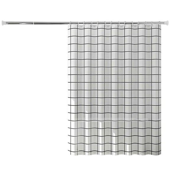 Fridja Shower Curtain Bathroom Curtain Partition Curtain Waterproof Shower Curtain Shower Curtain Waterproof Mildew-proof Wet And Dry Separation Clearance