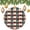 Pattern-4, variant on Vintage Wooden Door Ceramics Ornaments Old Wooden Barn Door Personalized Christmas Ornament Xmas Tree Decorations Flat Circle Ceramic Ornament for Family Friend