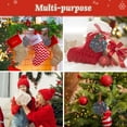 thumbnail image 7 of Cauagu Paisley Pattern Acrylic Christmas Pendant,1-Pack Christmas Ornaments Xmas Tree Decor Christmas Décor with Ribbon Cute Tree Hanging for Party Favors-Hexagon, 7 of 7