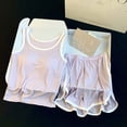 thumbnail image 2 of HexaHive Summer Women's Camisole Shorts Pajama Set - Padded, Lightweight, Comfortable Sleepwear, 2 of 3