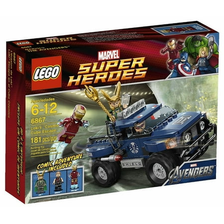 LEGO Marvel Super Heroes Loki's Cosmic Cube Escape Play Set