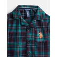 thumbnail image 2 of U.S. Polo Assn. Boys Short Sleeve Point Collar Top and Pants Pajama Set, 2-Piece, Sizes XS-XXL, 2 of 4