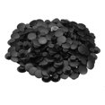 thumbnail image 1 of Unique Bargains Plastic Button Charm, 14 x 8mm Dia Button Accessories, Black 100 Pack, 1 of 4