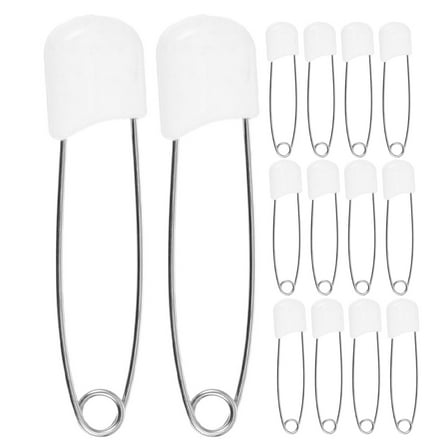 30 Pcs Large Safety Pins for Baby Diapers Multi-functional Baby Safety Pins for Various Uses Reliable Diapers Pins Baby Diaper Safety Pin