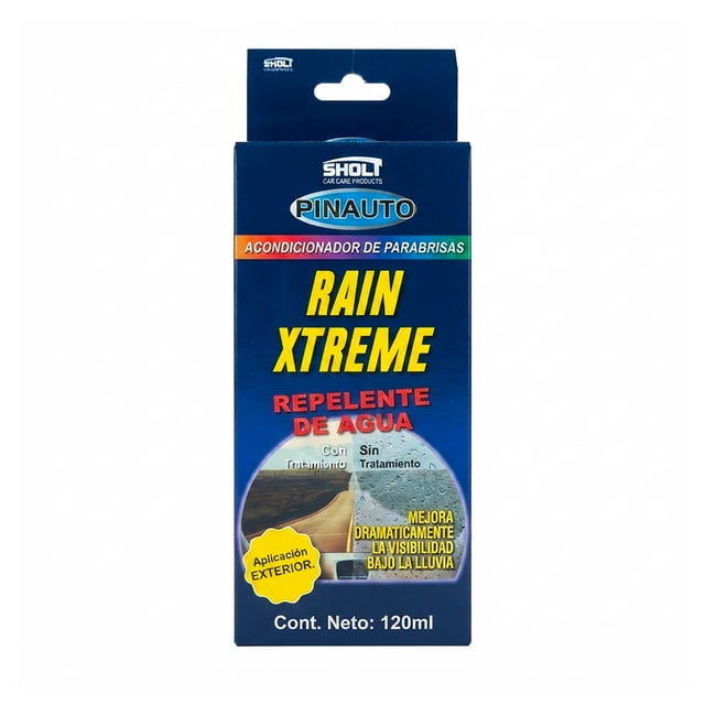 Acondicionador de Parabrisas Pinauto Rain Xtreme Repelente de Agua 120 Ml