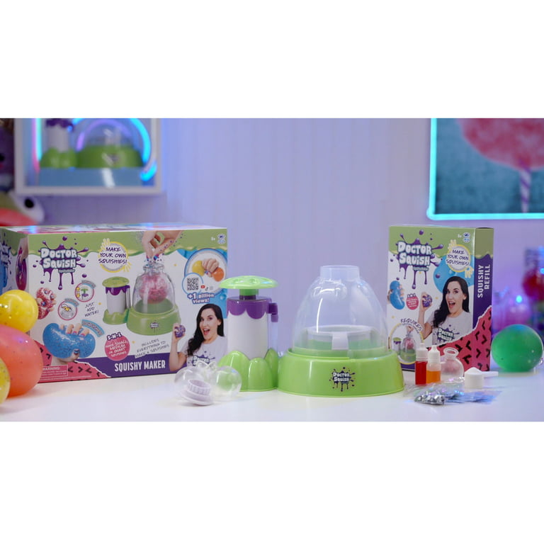 Doctor Squish Slime Maker, Decorate W/ Confetti, Sparkles and