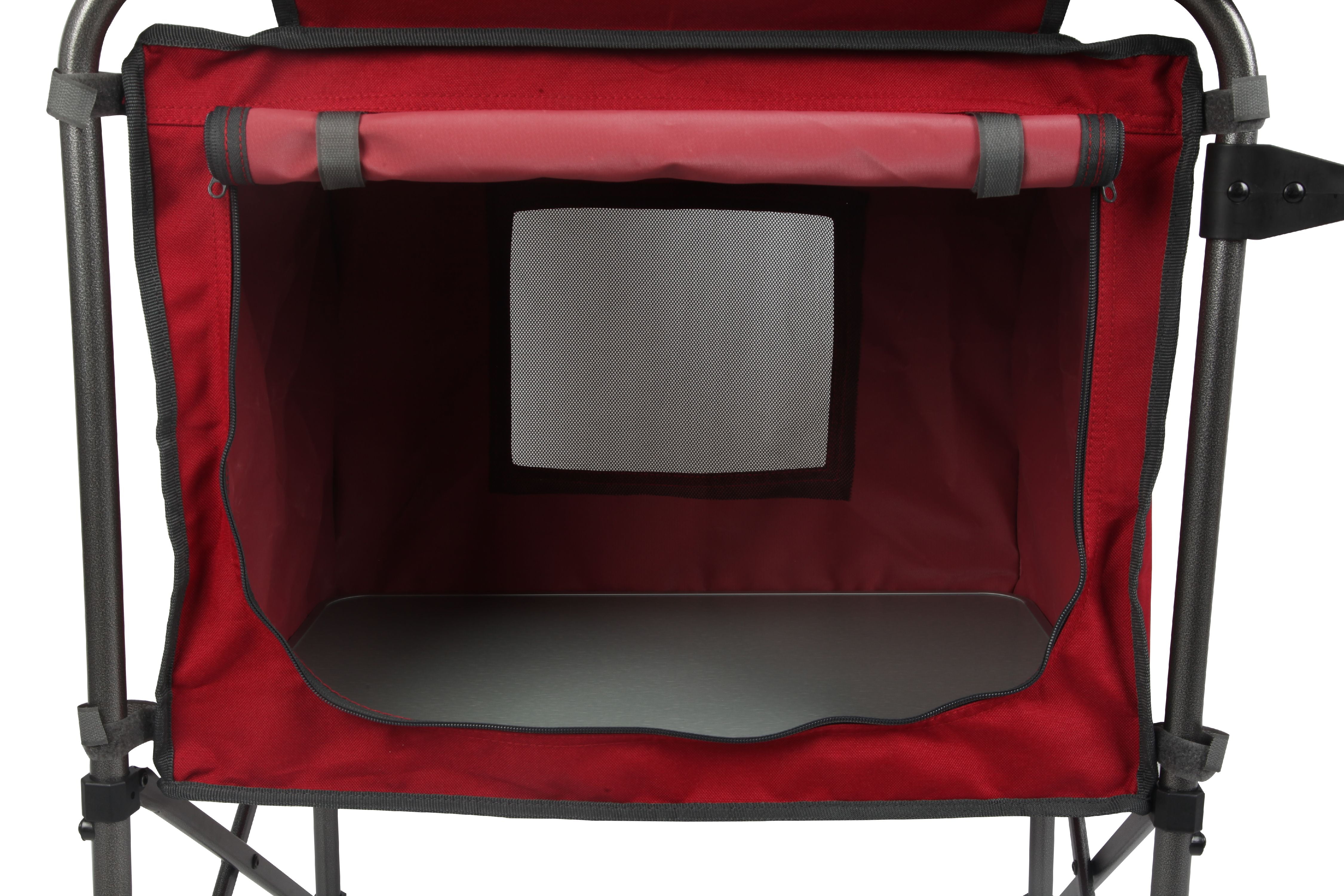 portable outdoor camp kitchen and sink table by ozark trail