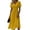 Yellow, variant on Cocktail Dresses for Women Wrap Tummy Control A-Line Mini V-Neck Short Sleeve Dress Casual Summer Beach Vacation Dress
