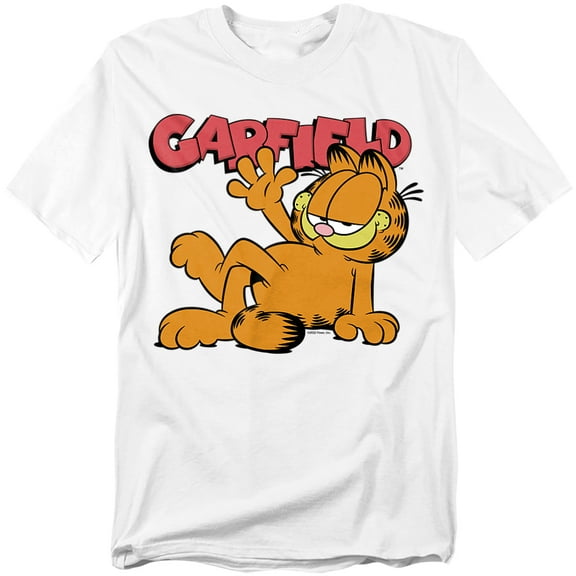 Garfield Greetings Unisex Adult T Shirt (2X-Large) White
