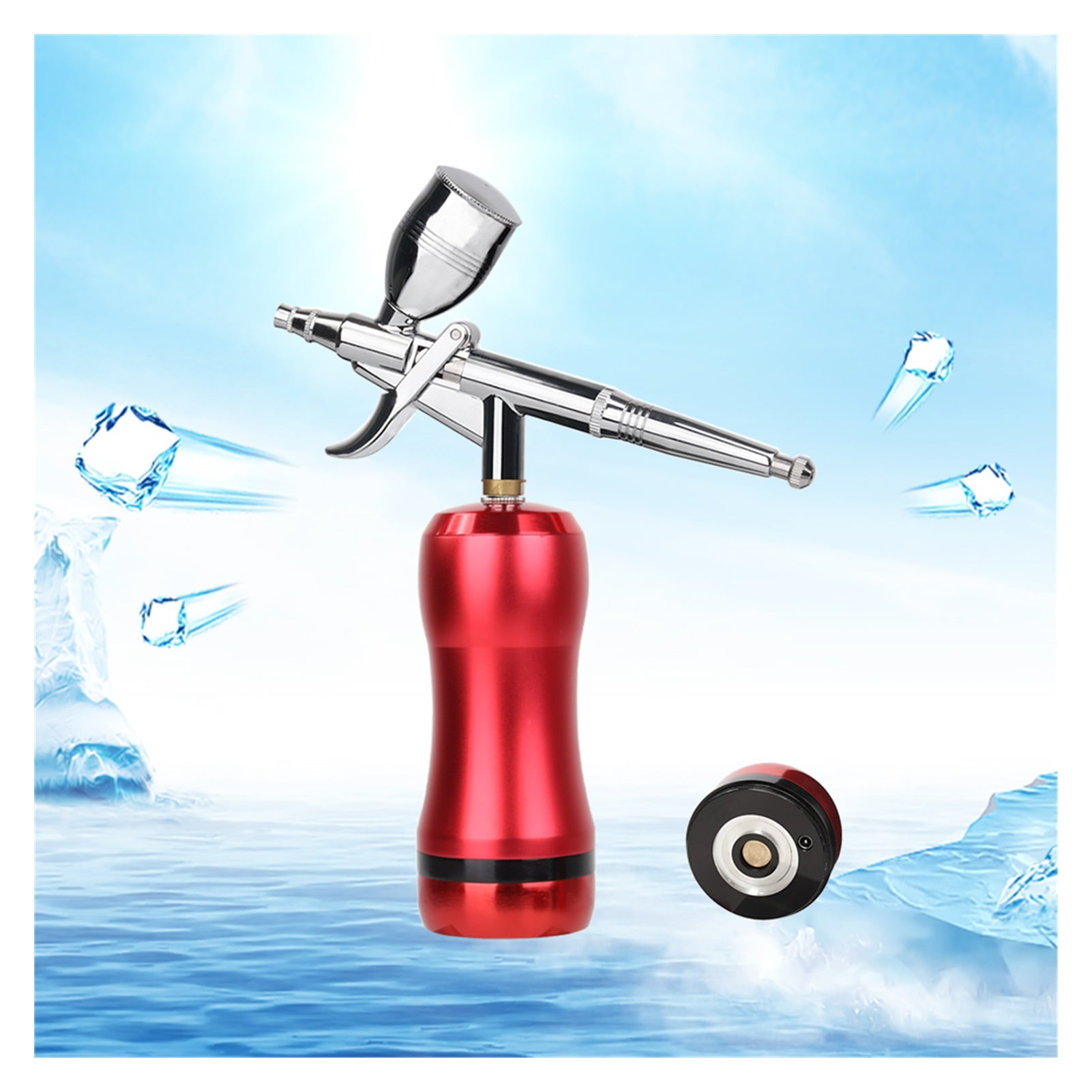Cordless Airbrush Compressor High Pressure Psi Powerful Oxygen Infusion Apparatus Big Capacity Cup Gun Beauty Salon ,Ingeniously Designed