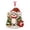christmas hanging decor #171, variant on 2D Acrylic Christmas Animal Alphabet Letter Hanging Ornaments Diamond Art Style Initial Monogram Tree Pendants Holiday Decor