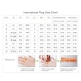 thumbnail image 6 of SmartBy Women Fashion Jewelry Creative Finger Decoration Alloy Single Row Geometry Ring for Wedding, 6 of 6