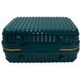 thumbnail image 4 of Hard Shell Cosmetic Travel Case, Teal, 4 of 4