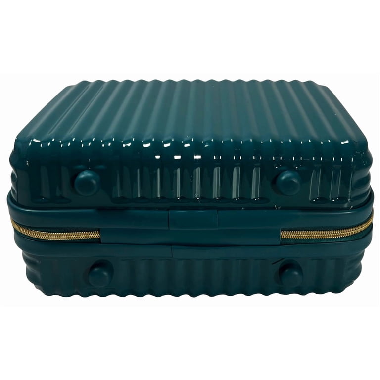 Hard Shell Cosmetic Travel Case, Teal - Walmart.com