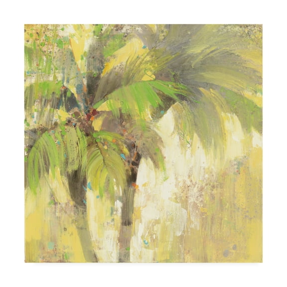 Trademark Fine Art 'Breezy Palm I' Canvas Art by Albena Hristova