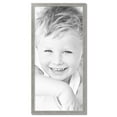 thumbnail image 2 of ArtToFrames 22" x 47" Classic Silver Picture Frame, 22x47 inch Silver Wood Poster Frame (WOM-4926), 2 of 7