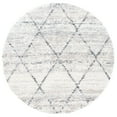 thumbnail image 3 of SAFAVIEH Fontana Darina Diamond Shag Area Rug, Grey/Ivory, 5'3" x 7'6", 3 of 9