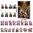 thumbnail image 4 of DAMAI Christmas Advent Calendar 2025, 24 Days 2D Panda Christmas Countdown Calendar,Acrylic Hanging Advent 2025 for Tree decor,Christmas Advent Calendar 2025, 4 of 6