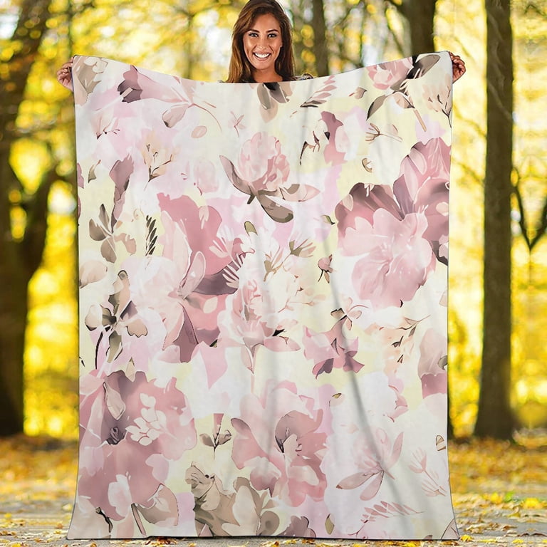 FABOTD Blanket, Throw Blanket Flannel Blankets Queen Size Plant Flower  Warmer Comfort Ultra-Soft Comfortable Warm Blankets for Winter for All  Seasons Best Gift (40*60 inch) - Walmart.com