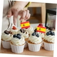 thumbnail image 3 of 400 pcs Spain Celebration Countries Mm Party Cuake Decorative Favor Country Multi-function Accessory Stick for Mini Fruit Sticks National Toothpicks Picks Spanish Cocktail, 3 of 5