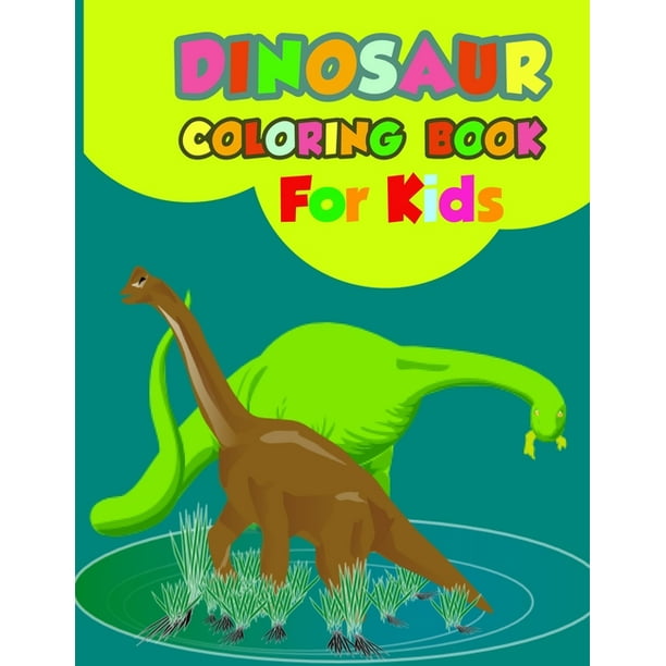Dinosaur Coloring Book For Kids Great Gift For Boys