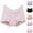 Black, variant on Sakmal Full Coverage Underwear Women Boyshorts Boxers Plus Size Panties Stretch Black Panties for Ladies 2XL