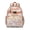 Rose-gold-5, variant on Floral Design School Backpack Adjustable Padded Shoulder Straps Chest Strap Durable Water-resistant Bookbag for Daily Use