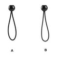 thumbnail image 3 of Shengyu 12Pcs Tent Clips Canopy Rope Ball Elastic Rope Fixed Boat Pole Ties Awning Heavy Duty Weather-resistant Tear-resistant Black White Dot, 3 of 6
