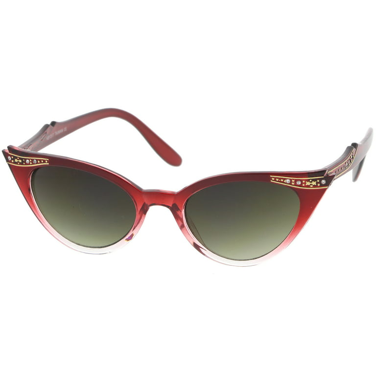 zeroUV Women's Retro Cat Eye Sunglasses