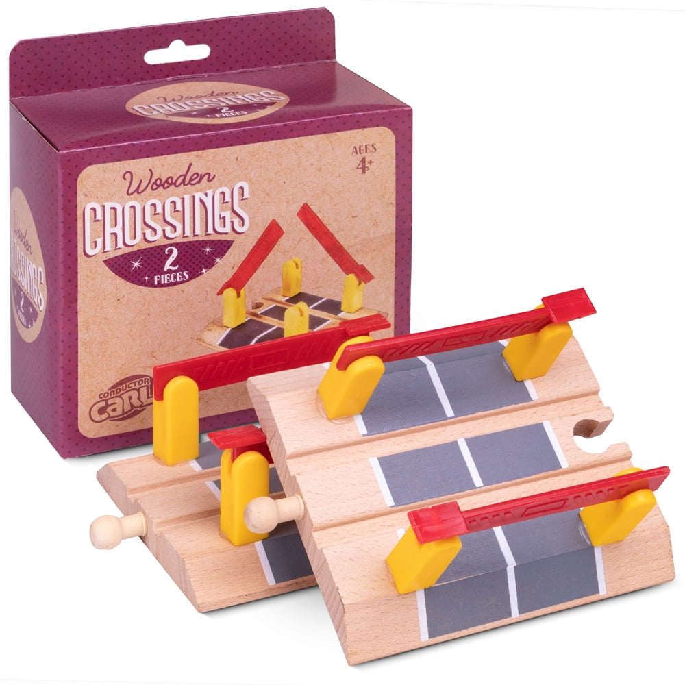conductor carl wooden train set