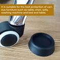 thumbnail image 6 of Adifare 4Pcs Washing Machine Pads Noise Reduction Refrigerator Footrests Non Slip Anti Vibration Appliances Foot Pads for Home Office, 6 of 7