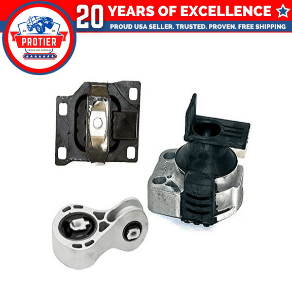 Fits 2008-2011 Ford Focus 2.0L Engine Motor & Trans Mount Set 3pcs AT & MT