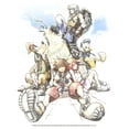 thumbnail image 2 of Men's Kingdom Hearts Final Mix Box Art Sweatshirt White 2X Large, 2 of 4