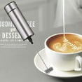 Milk Frother Handheld Battery Operated, Coffee Frother for Milk Foaming