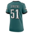 thumbnail image 3 of Women's Nike Cam Jurgens Midnight Green Philadelphia Eagles Team Game Jersey, 3 of 7