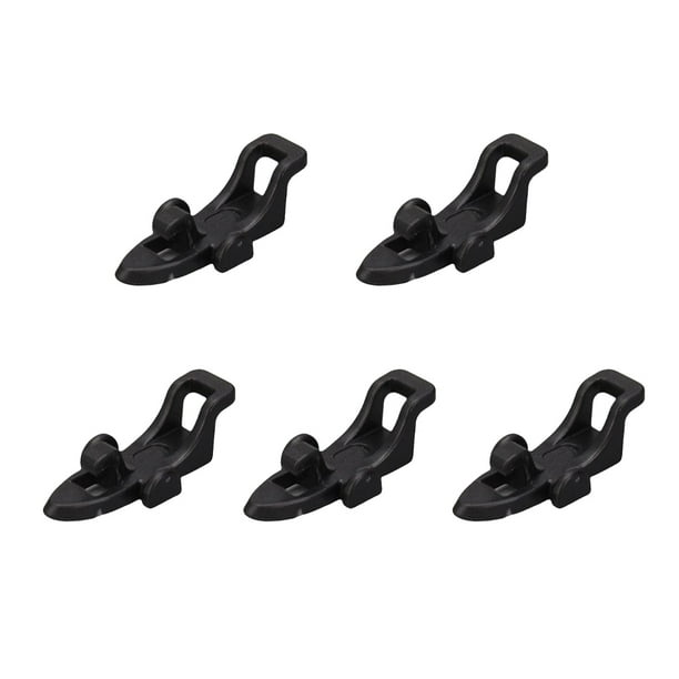 Soidarity Soporte para cebo de 5 uds., soportes de protección colgantes de larga duración, accesorios para caña sólida, lago, océanos, playa Pescar Negro Soidarity OD030100-03