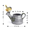 thumbnail image 6 of Mdesiwst Multifunctional Flower Pot Hand-crafted Resin Adding Vitality Bird Shower Plant Pot Garden Supplies, 6 of 8
