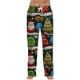 thumbnail image 3 of Tplvbz 2025 Men's Pajama Pants - Soft Knit Christmas Lounge Pants, Cozy Elastic Waist Sleepwear, Festive Holiday Pj Pants for Men, Relaxed Fit, 3 of 8