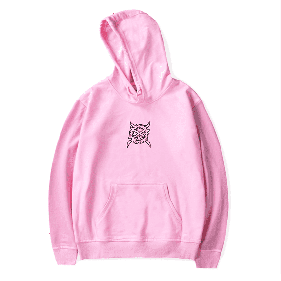 Ken Carson Merch Hoodie Overseas X Logo Casual Rapper Hoodies Mens Women Streetwear Long Sleeve Sweatshirt