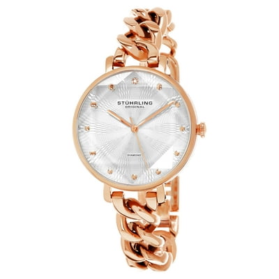 Stuhrling Womens Quartz Rose Gold Toned Case, Nigeria | Ubuy display picture 3